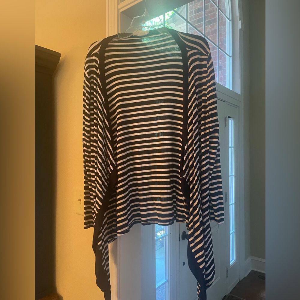 Stripe cardigan size L
